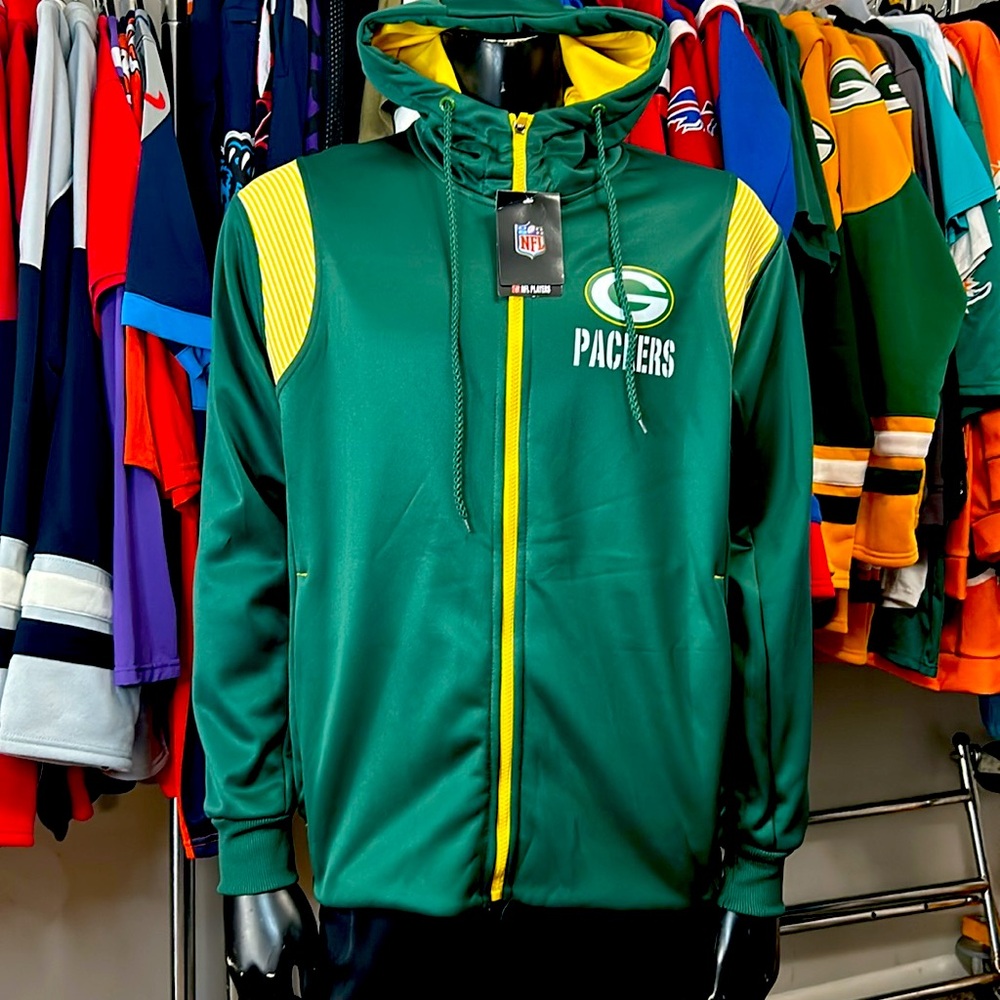 Green Bay Packers Zip Up Hoodie